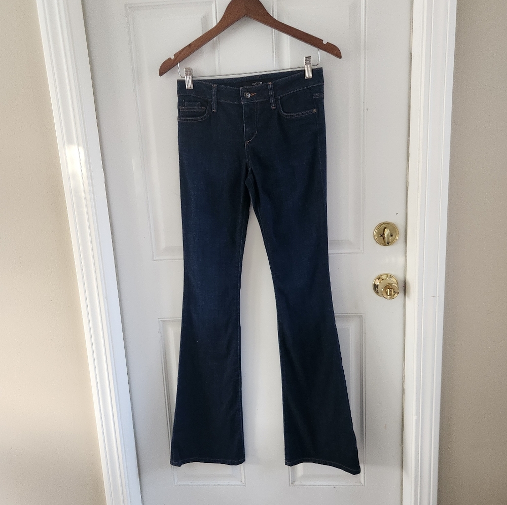 Joes Skinny Bootcut The Visionnaire Dark Denim Stretch Womens Size 25